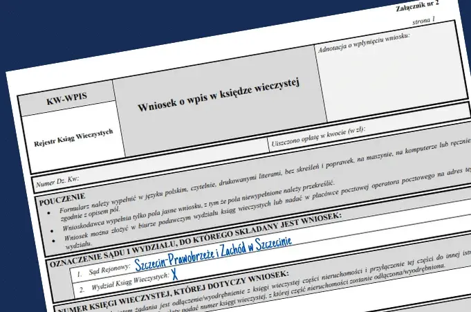 Wpis do księgi wieczystej - poznaj wszystkie koszty i opłaty