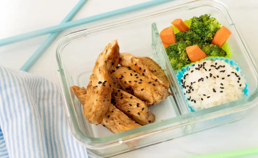 Chicken Bento - Make Perfect, Safe Lunch Boxes