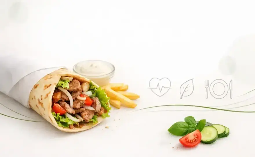 Kebab w bułce: 800-1200 kcal! Czy da się go odchudzić?