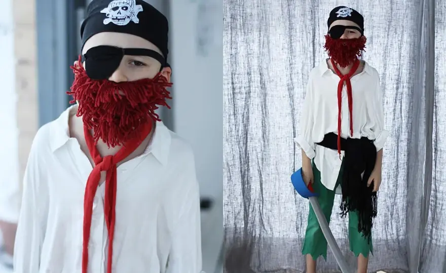 Jak zrobić strój pirata dla dziecka? Proste DIY krok po kroku!