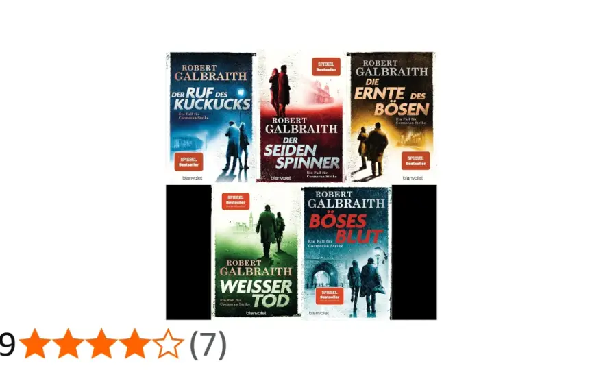 Cormoran-Strike-Reihenfolge - so liest du die Reihe richtig