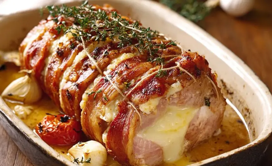 Rôti de porc façon Orloff - réussir une cuisson fondante