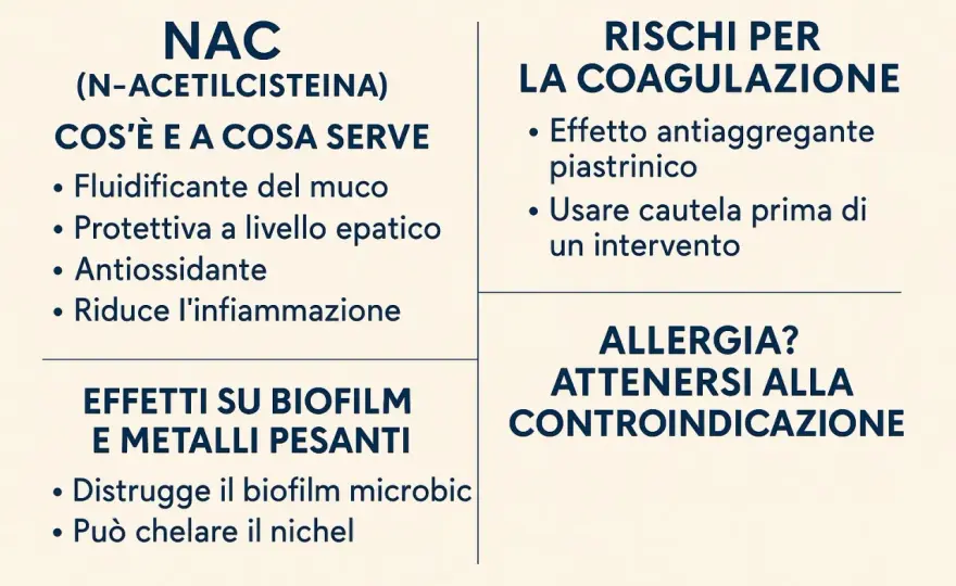 N-acetilcisteina - La verità: quando serve e quando no?