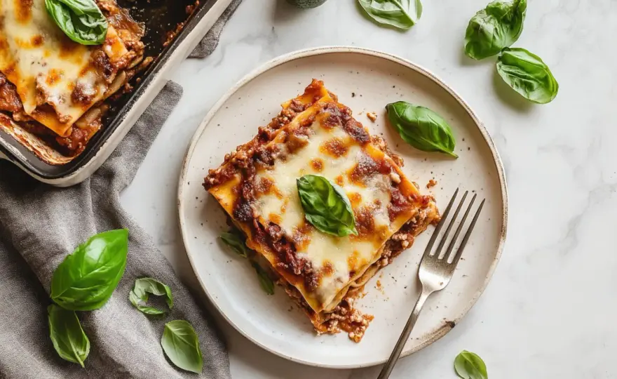 Dietetyczne lasagne - zdrowa uczta bez zbędnych kalorii - Przepis