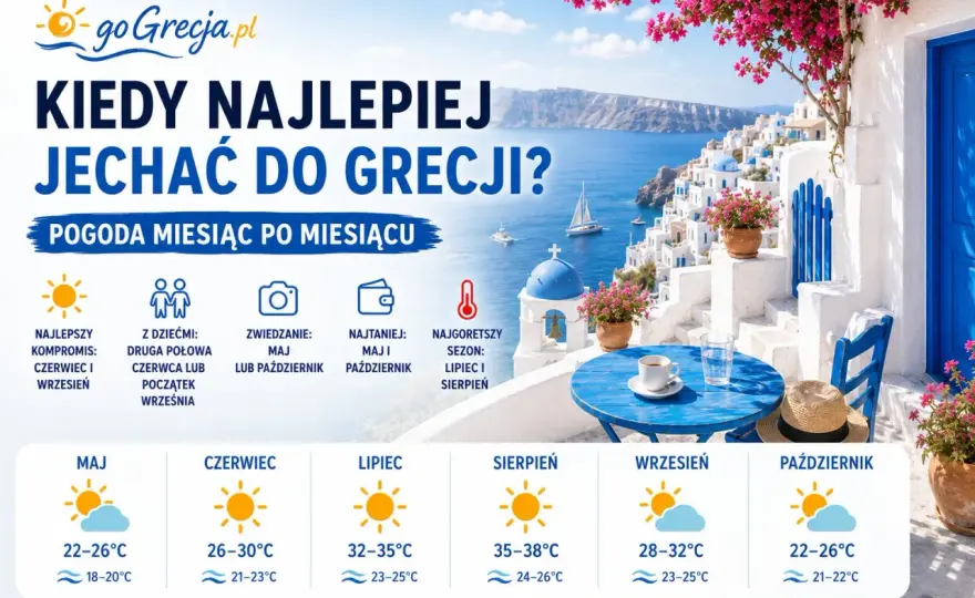Grecja - Kiedy jechać? Wybierz najlepszy termin!