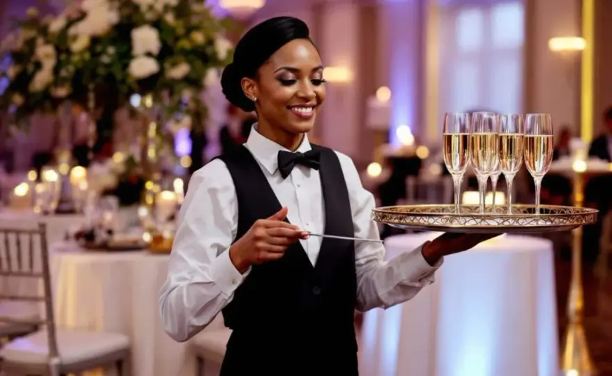 Serveur de mariage - Prix, nombre et pièges à éviter