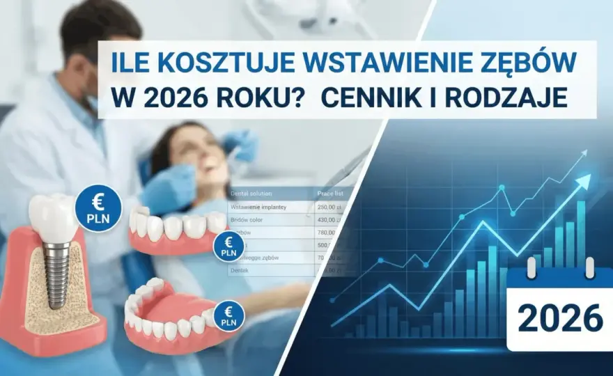 Ile kosztuje dentysta w 2026? Cennik i jak zaplanować budżet