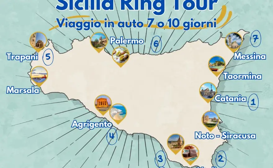 Viaggio in Sicilia - L'itinerario perfetto per ogni durata