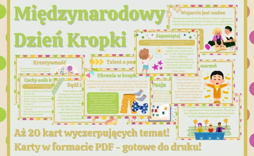 Międzynarodowy Dzień Kropki - Odkryj moc kreatywności
