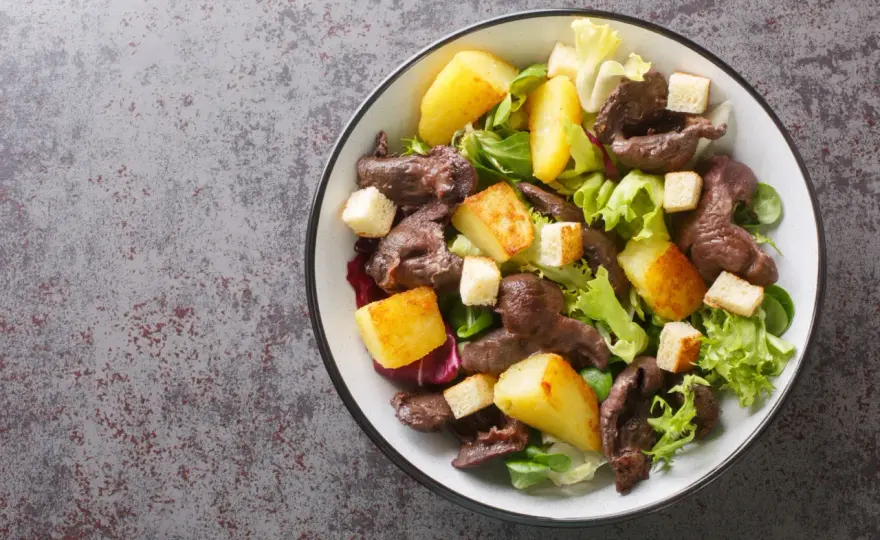 Salade de Gésiers Parfaite - La Recette Équilibrée