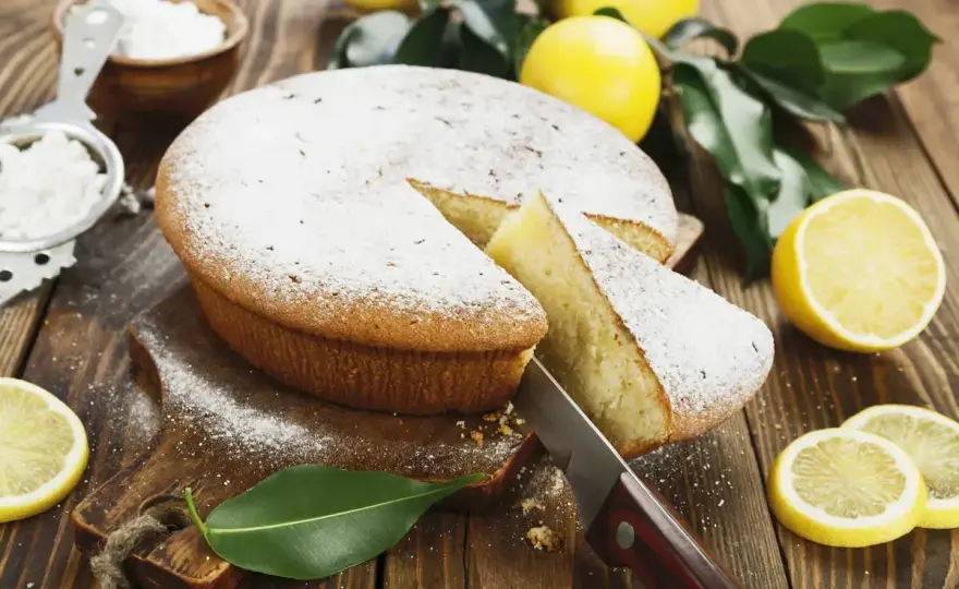 Torta al limone soffice e profumata - ricetta facile senza burro
