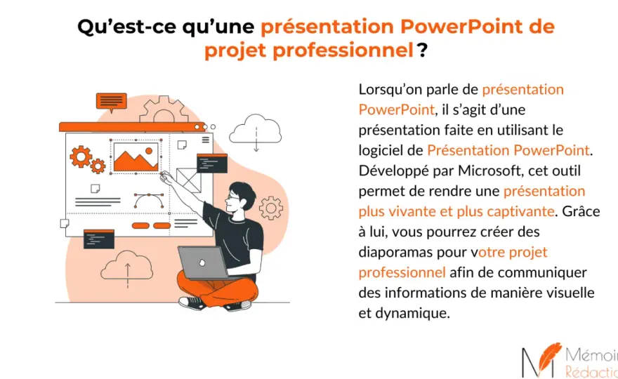 Présentation projet web - Structurez pour convaincre et capter l'attention