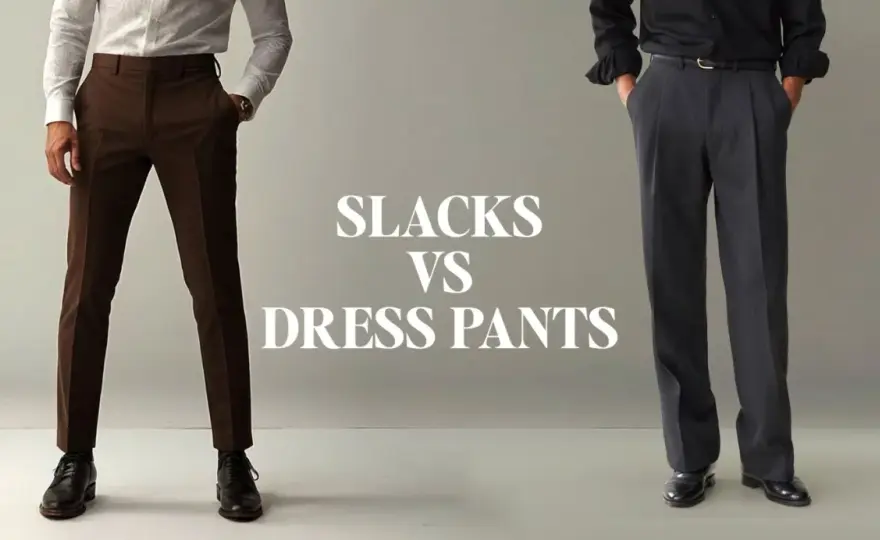 Slacks vs Dress Pants - The Real Differences Explained