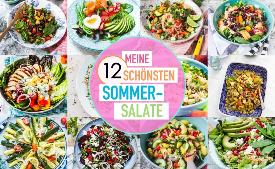 Sommersalate - Frische Rezepte, die wirklich satt machen