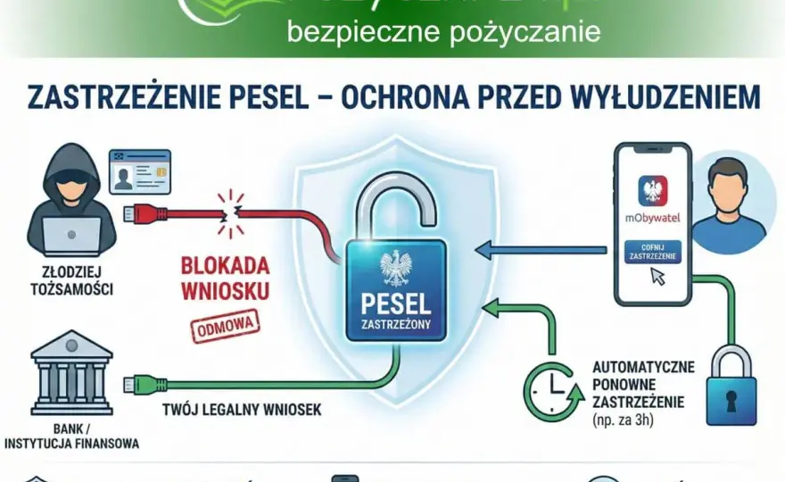 Zastrzeż PESEL w mObywatel - Szybka ochrona przed oszustwem
