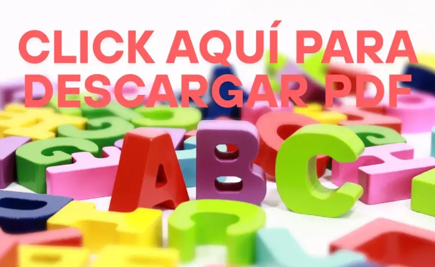 Abecedario para imprimir - Cómo hacerlo útil y no decorativo