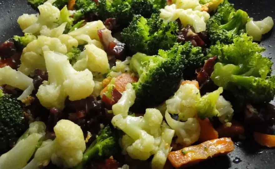 Panaché de verduras en su punto, con sabor y textura