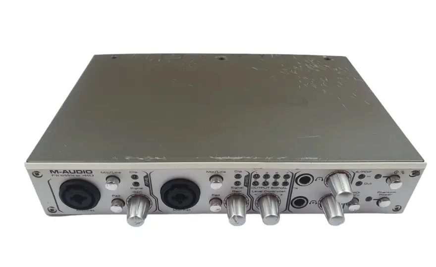 M-Audio FireWire 410 – Lohnt sich das Interface noch?