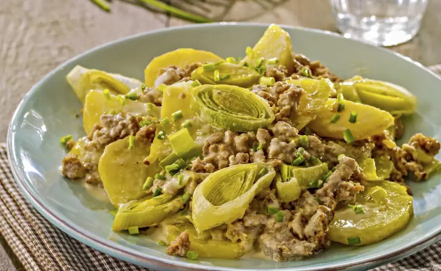 Hackfleisch-Lauch-Pfanne - So gelingt sie perfekt!