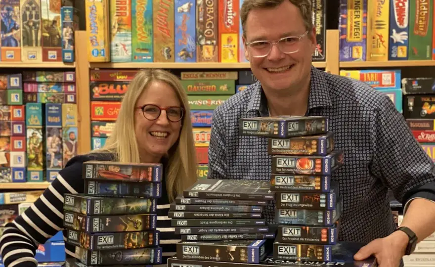 Inka und Markus Brand - ihre wichtigsten Brettspiele im Überblick
