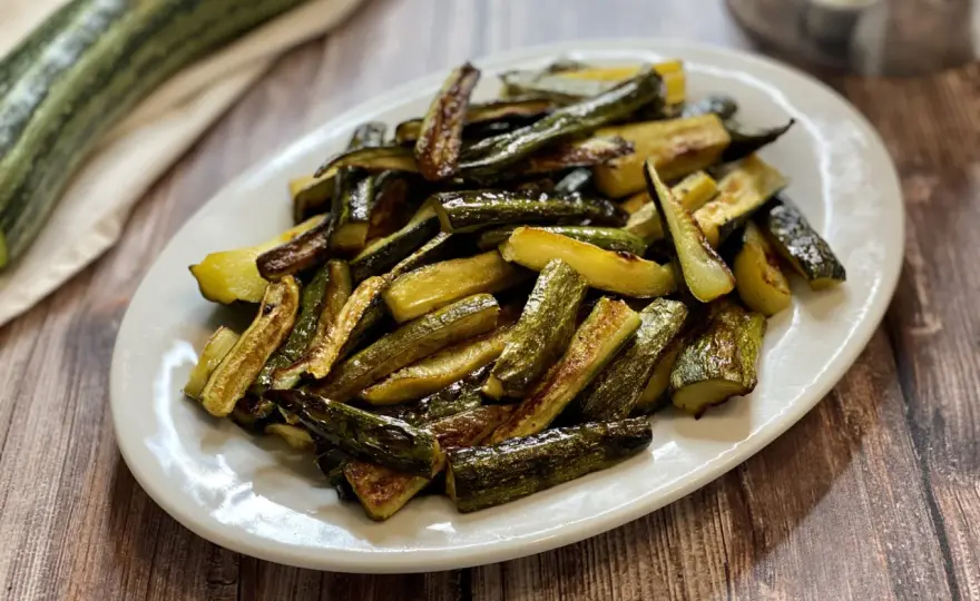 Zucchine al Forno Perfette - Croccanti Fuori, Morbide Dentro