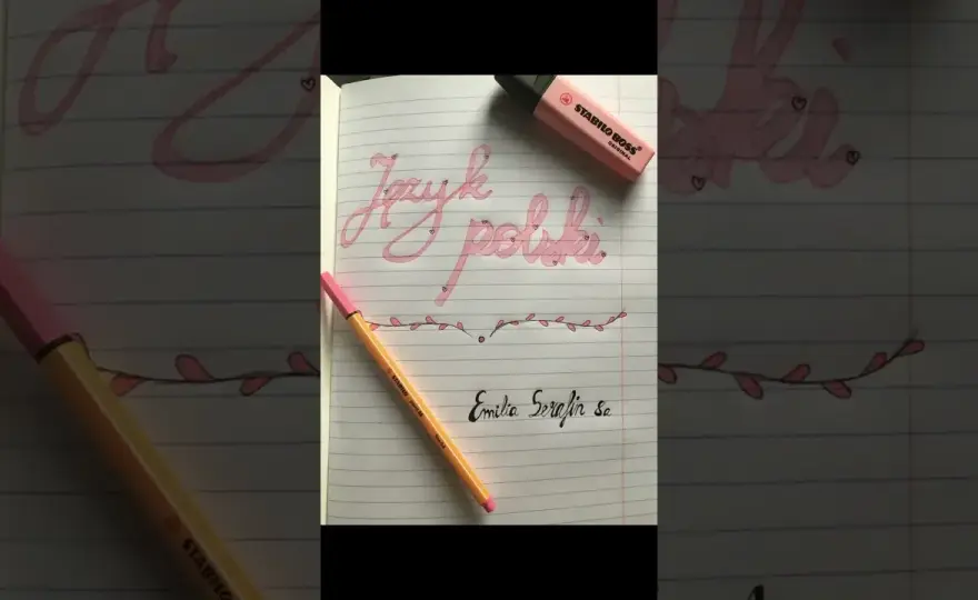 Jak ozdobić zeszyt do polskiego – kreatywne pomysły na dekorację