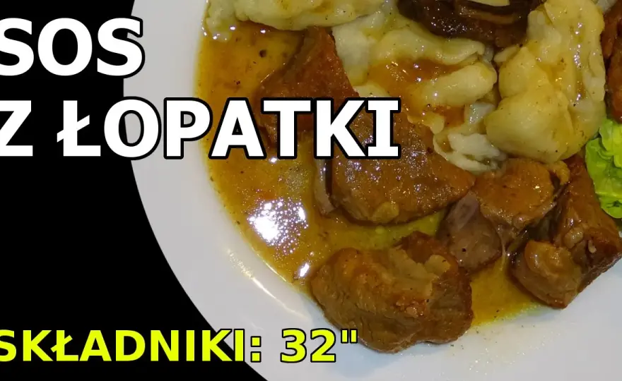 Jak zrobić sos z łopatki, który zachwyci smakiem i prostotą