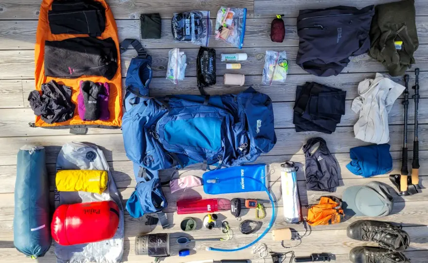 Packlista för fjällvandring - så packar du rätt