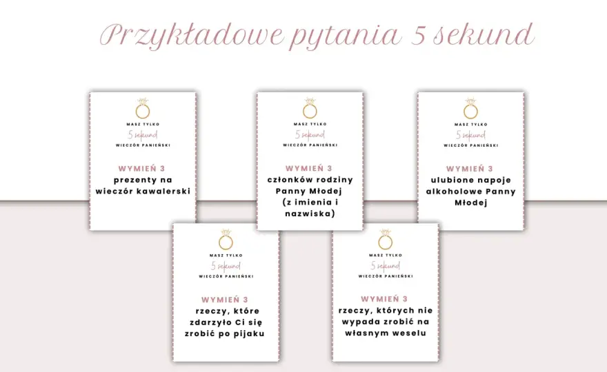Lista rzeczy na wieczór panieński - Jak niczego nie pominąć?