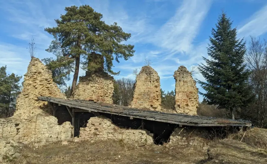 Zamek w Rożnowie - ruiny, historia i plan wycieczki