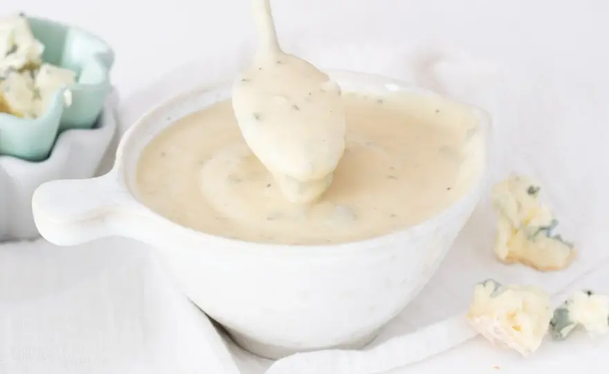 Salsa Gorgonzola Cremosa - El Secreto para que no se Corte