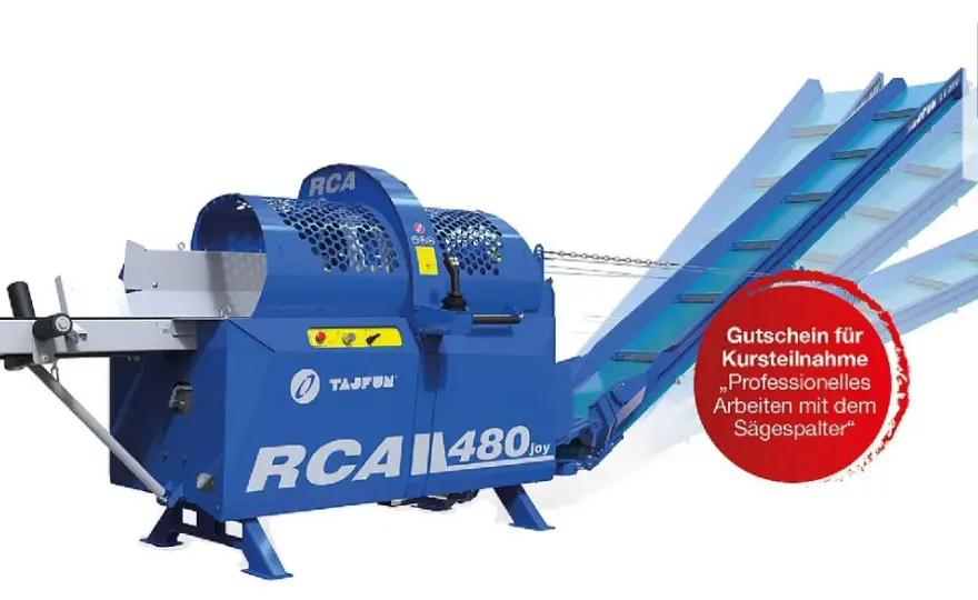 Tajfun RCA Sägespalter im Überblick - welches Modell passt?