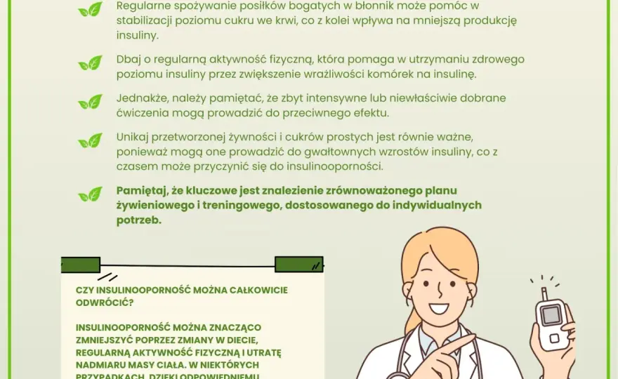 Podwyższony poziom insuliny: przyczyny, skutki i jak je obniżyć