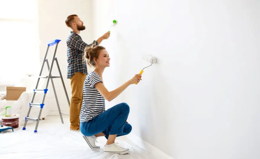 Imbiancare casa con il rullo senza segni - la guida pratica
