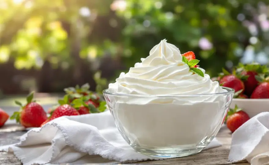 Chantilly qui tient longtemps - Le secret d'une crème stable
