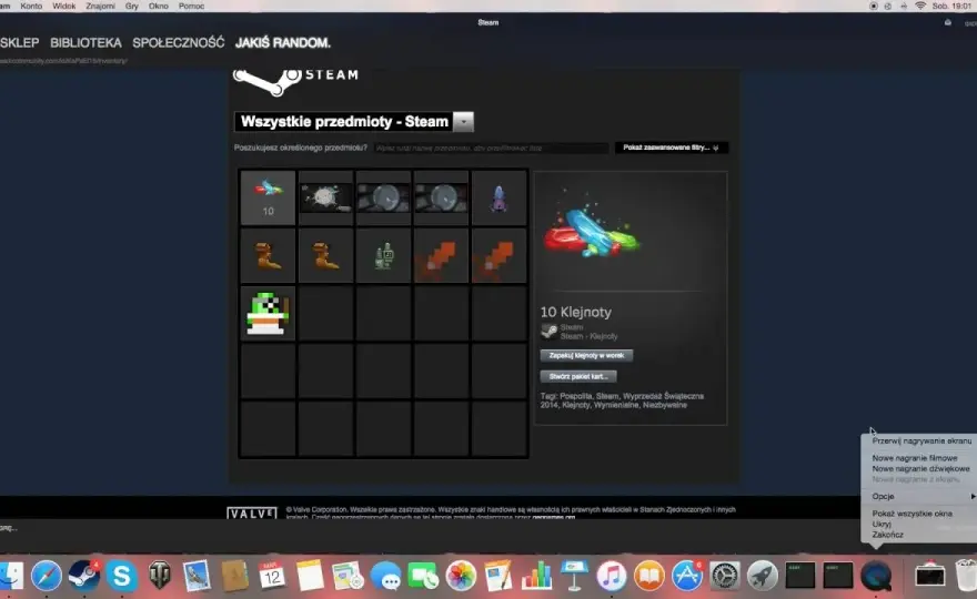 Klejnoty na Steam: Ukryty sposób na darmowe przedmioty w grach