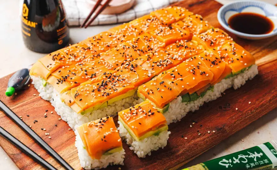 Low Carb Sushi - Die beste Basis für stabile Rollen ohne Reis