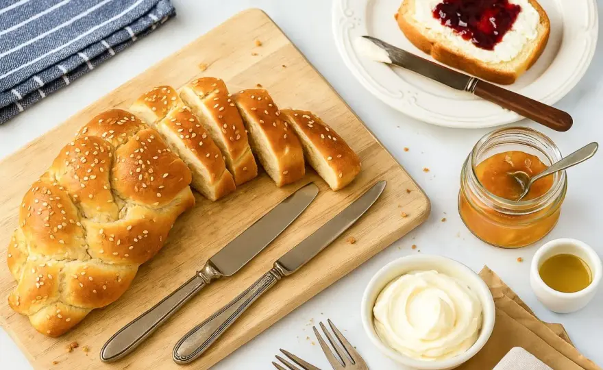 Pane intrecciato soffice e dorato, dalla lievitazione alla cottura