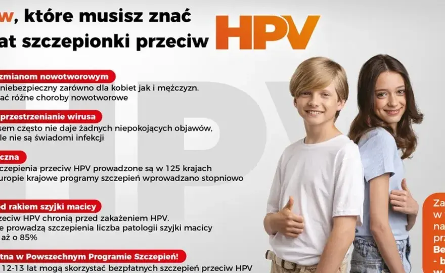 Szczepienie HPV - Kiedy i jak skorzystać z bezpłatnej ochrony?