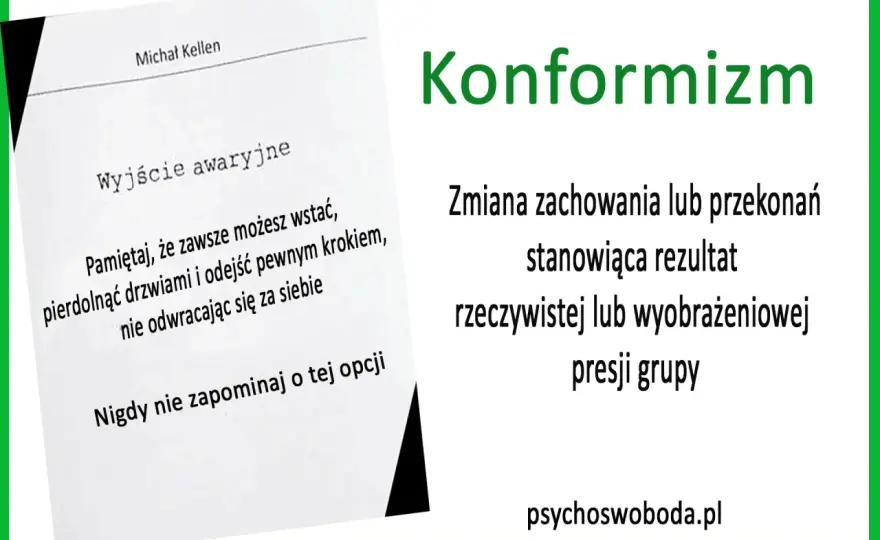 Konformista - kim jest i jak nie stracić własnego zdania?