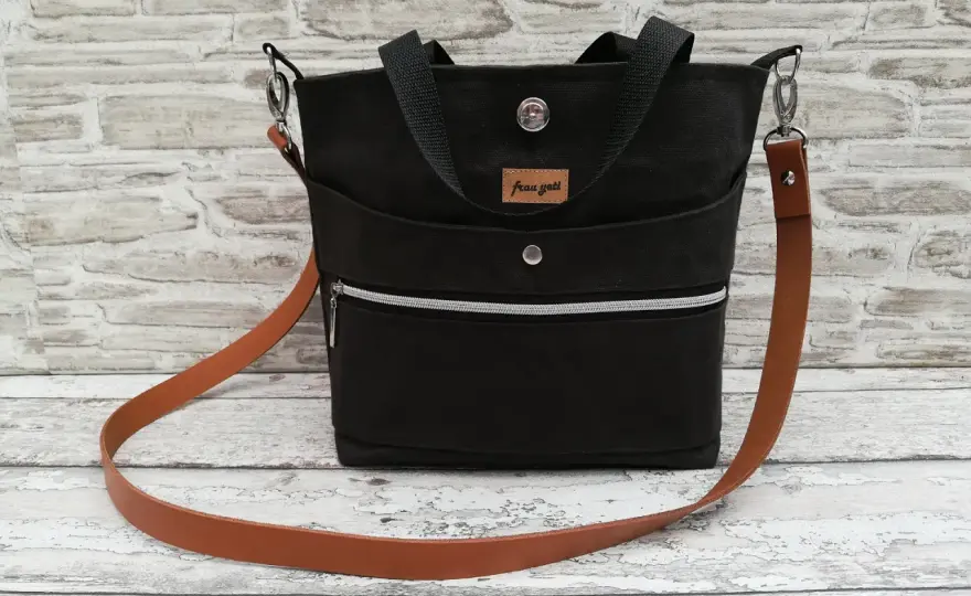 Sling Bag nähen - Gratis-Schnittmuster & Tipps für Anfänger