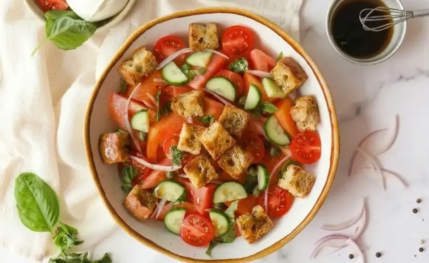 Panzanella Rezept - So gelingt der perfekte Brotsalat