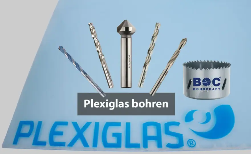 Plexiglas bohren ohne Risse - die wichtigsten Regeln