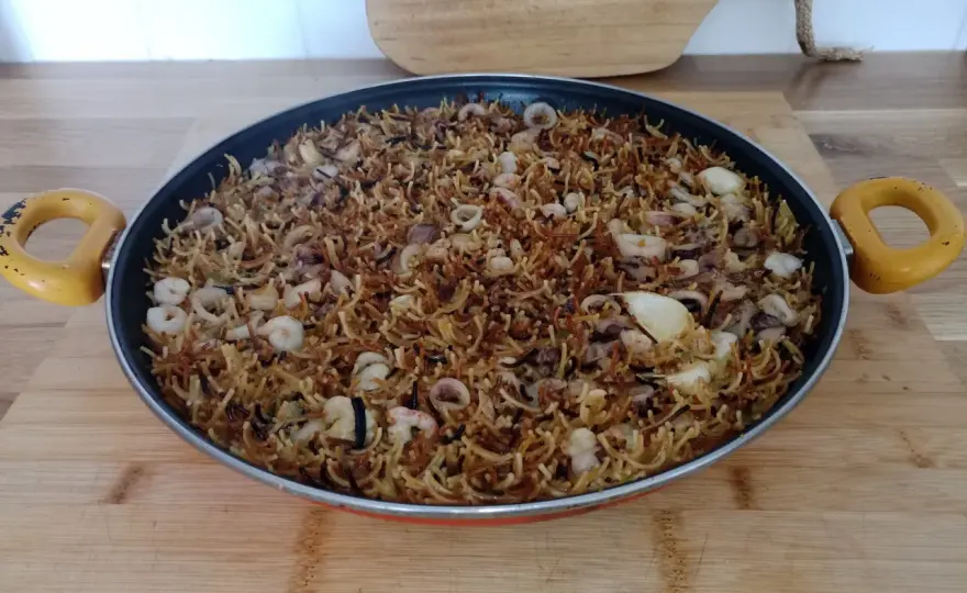 Qué fideo usar en la fideuá marinera para acertar