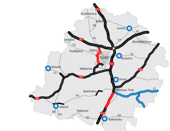 Mapa autostrad w Polsce | Najnowsza i dokładna mapa autostrad 2023
