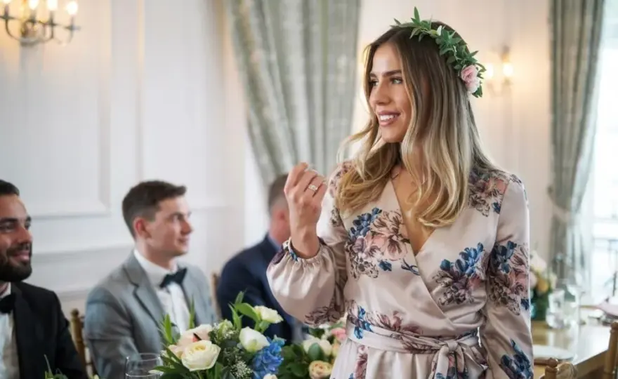 Sukienka w kwiaty na wesele: czy wypada? Poradnik krok po kroku