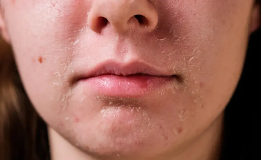 Peau très sèche du visage - causes et soins efficaces