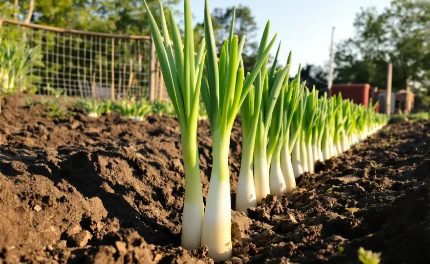 Repiquage Poireaux - Le secret d'un fût blanc parfait