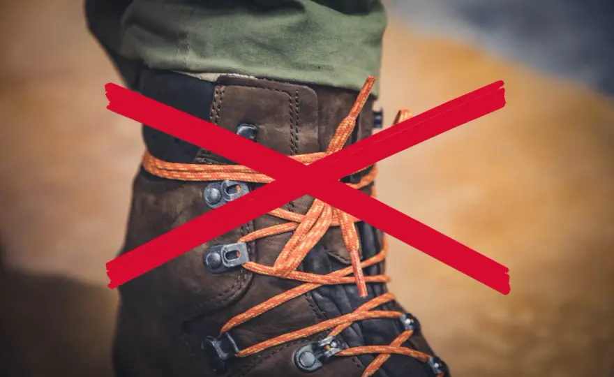 Why Hiking Boot Laces Are So Long and What to Do About It