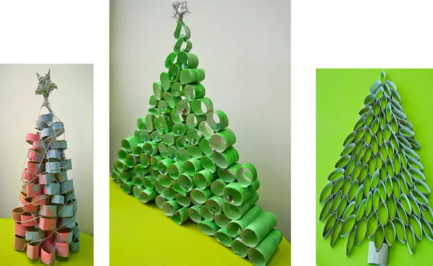 Choinka z kartonu DIY: Prosty przewodnik krok po kroku